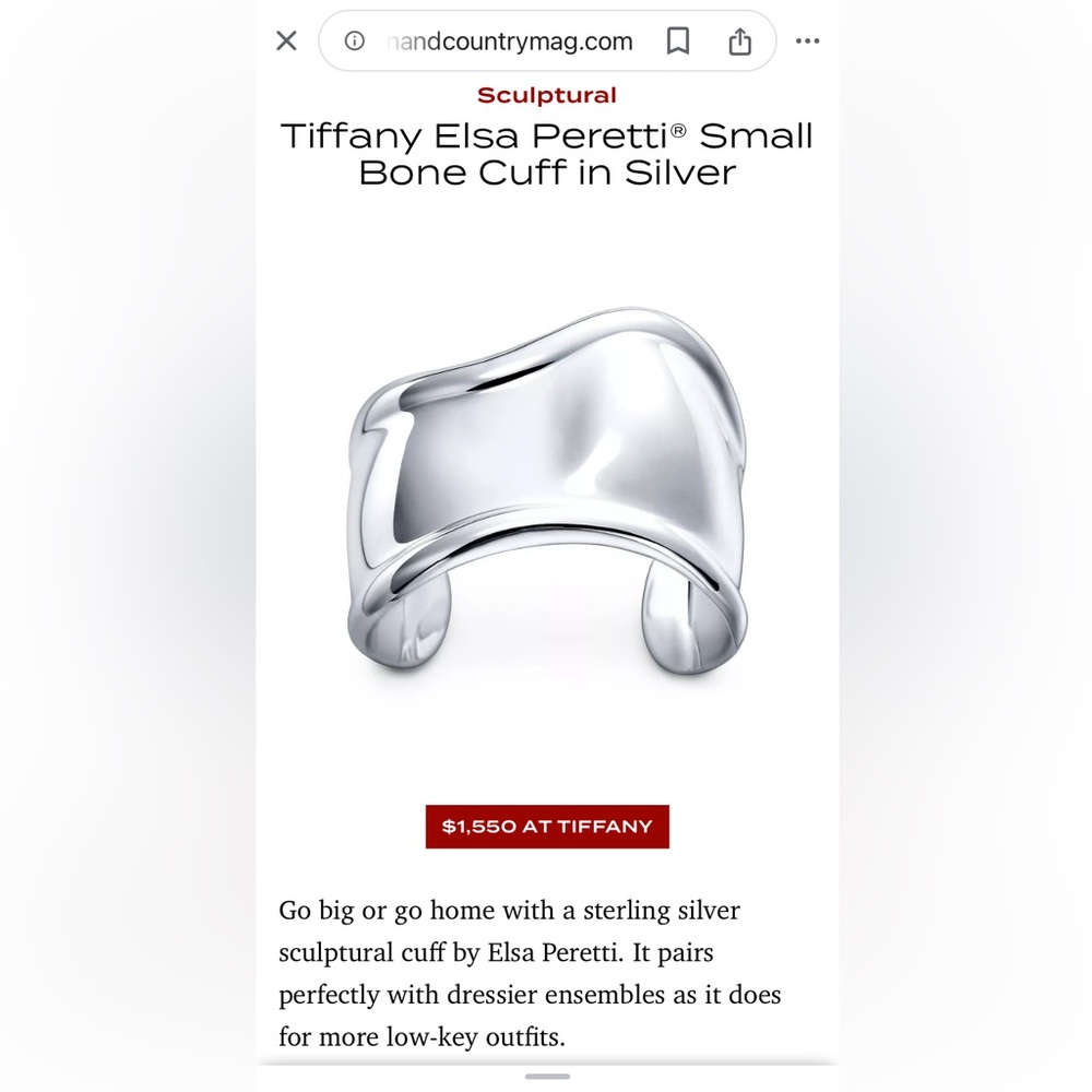 Silver wrist cuff - Picture 8 of 8